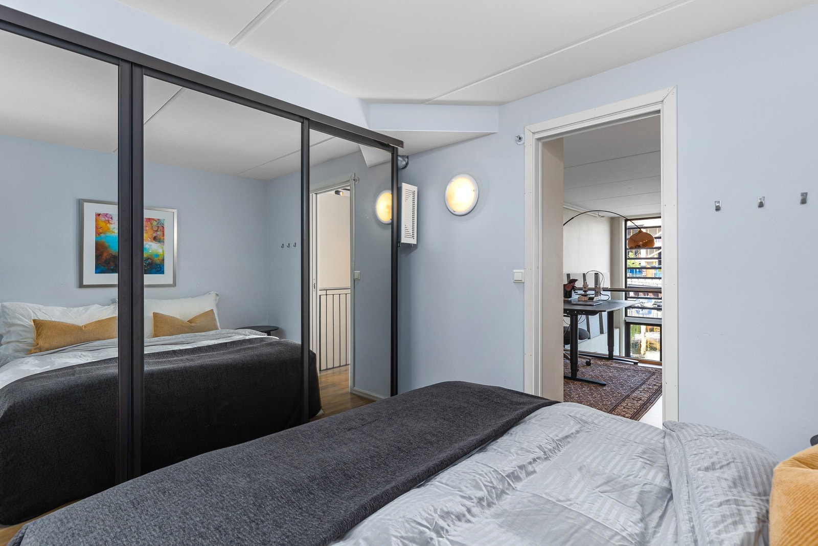 Soverommet er på ca 9 kvm med plass til dobbeltseng. Galleribilde