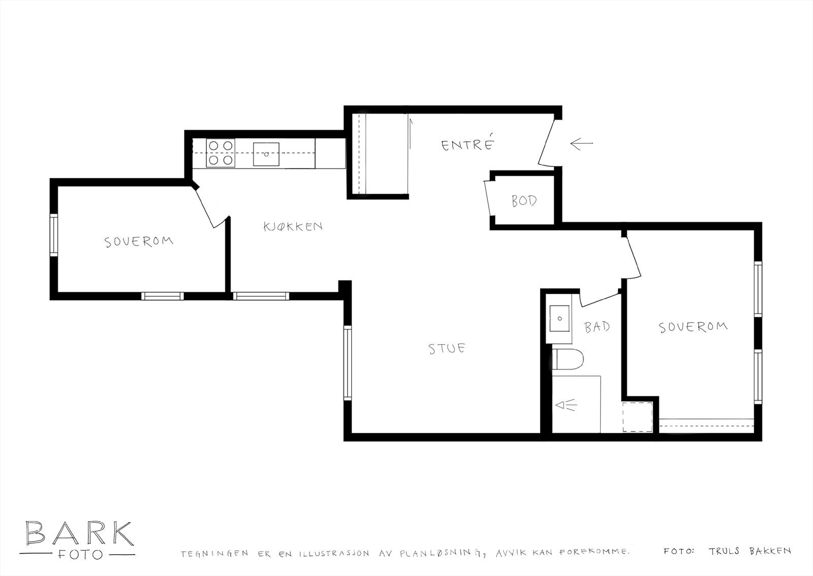 Planoversikt. Galleribilde