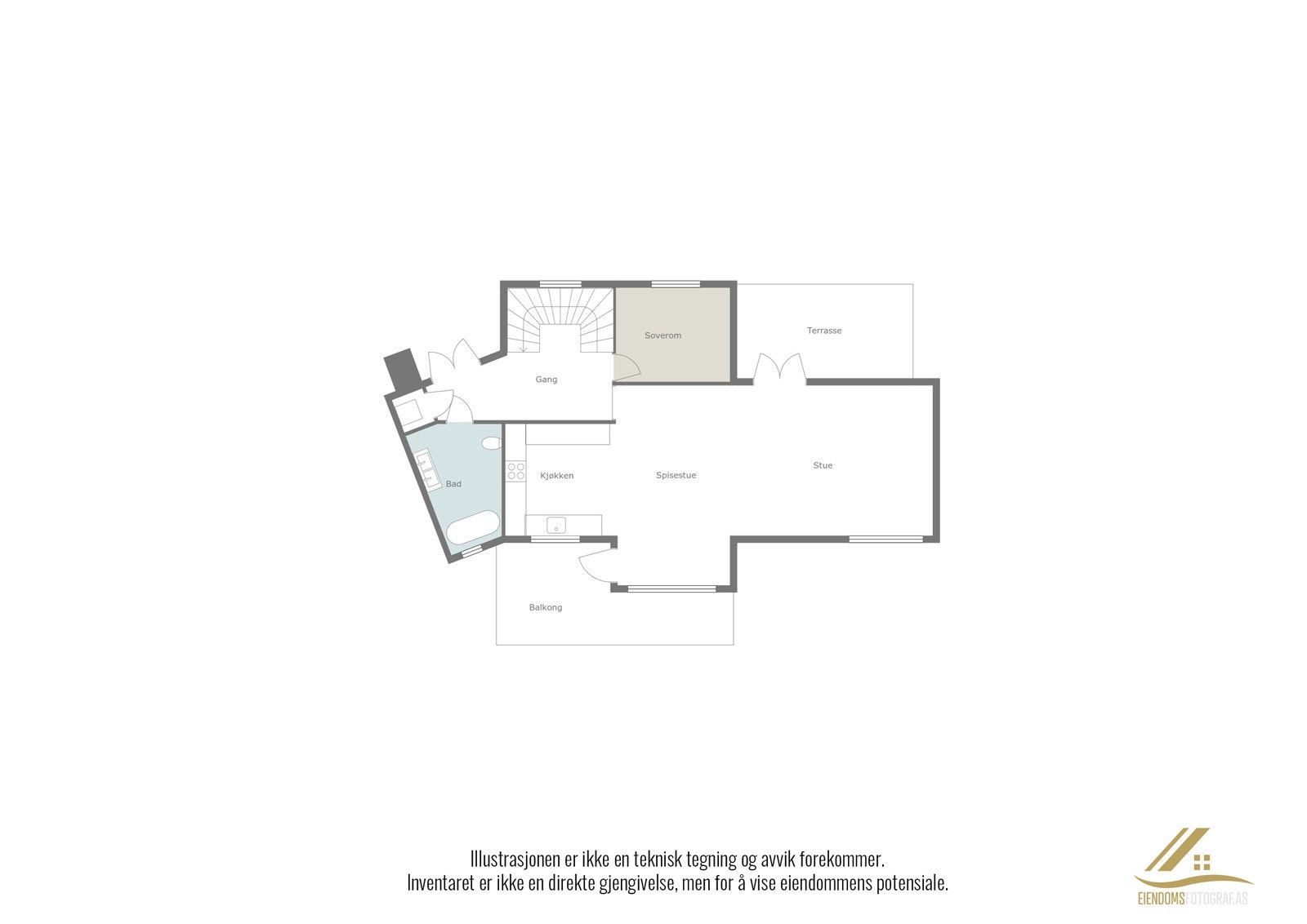 1. etasje. Galleribilde