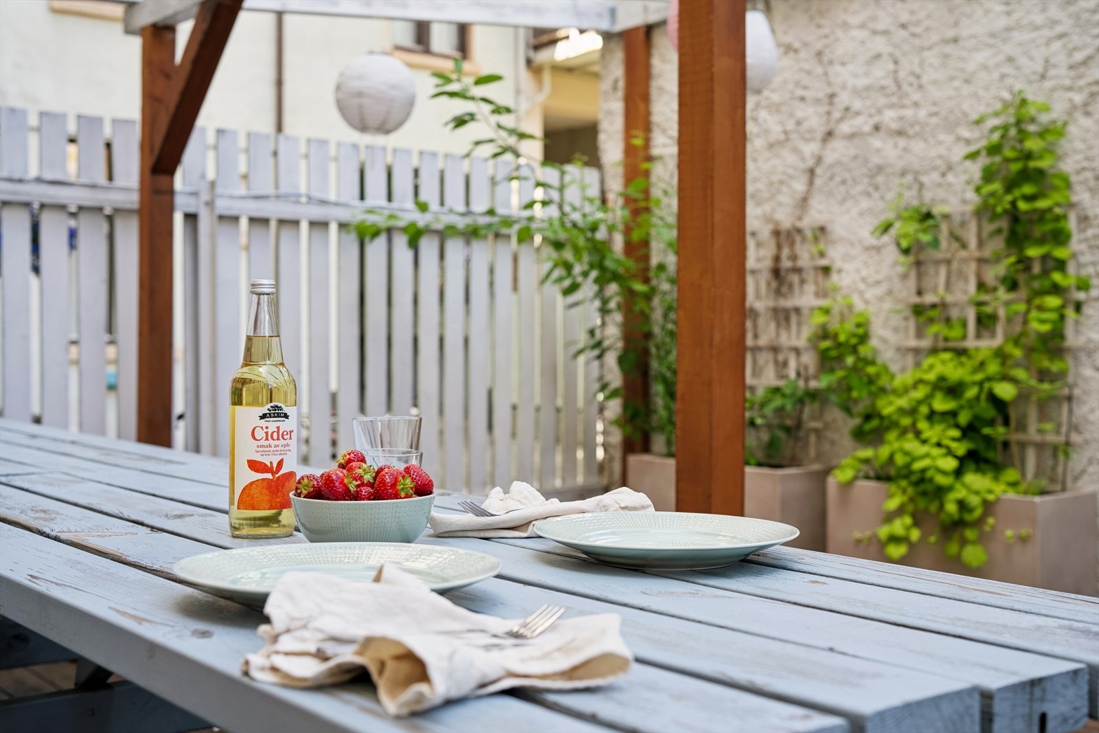 Fra utvendig fellesareal i bakgård. Galleribilde