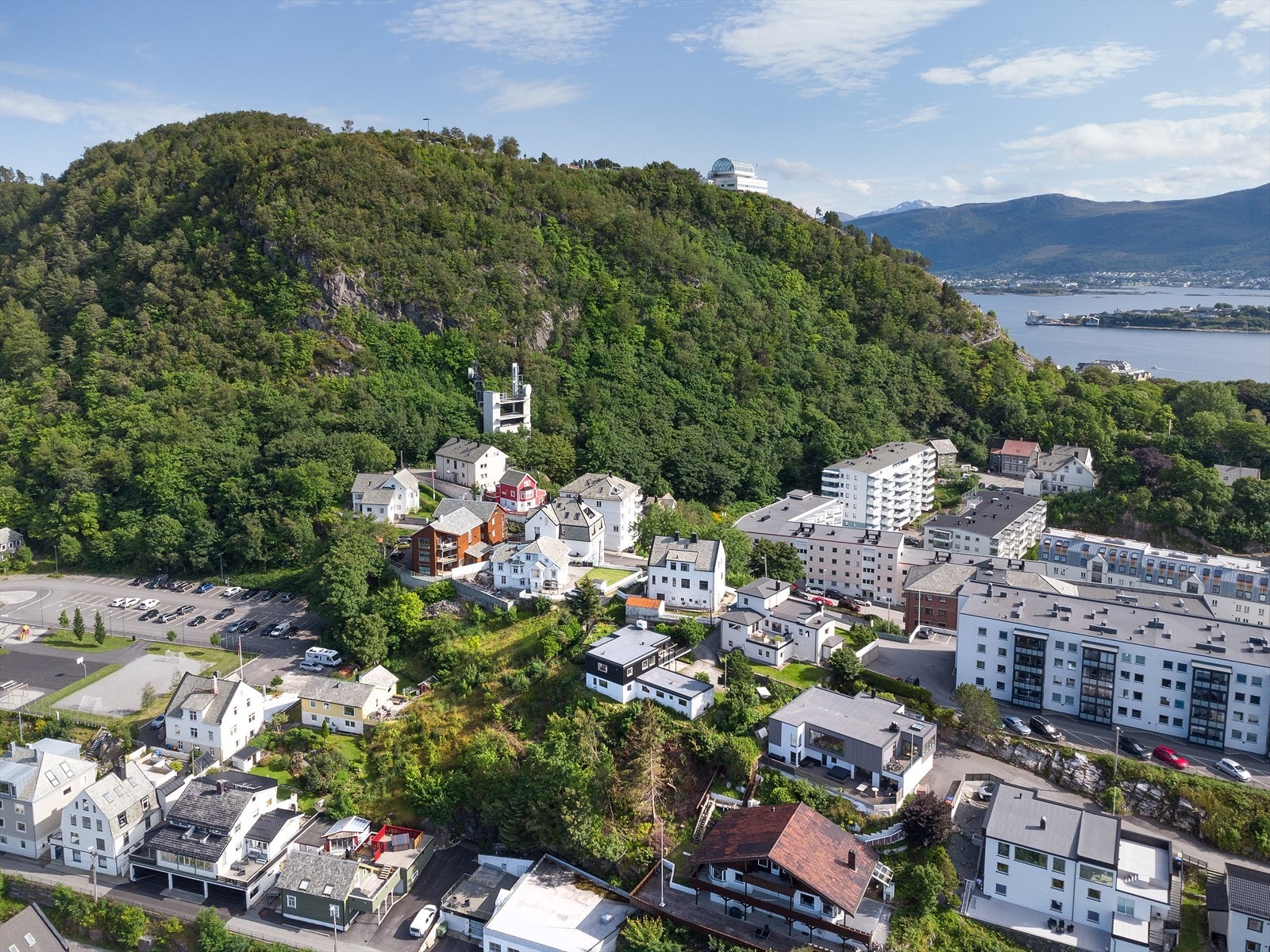 Arkitekttegnet enebolig Galleribilde
