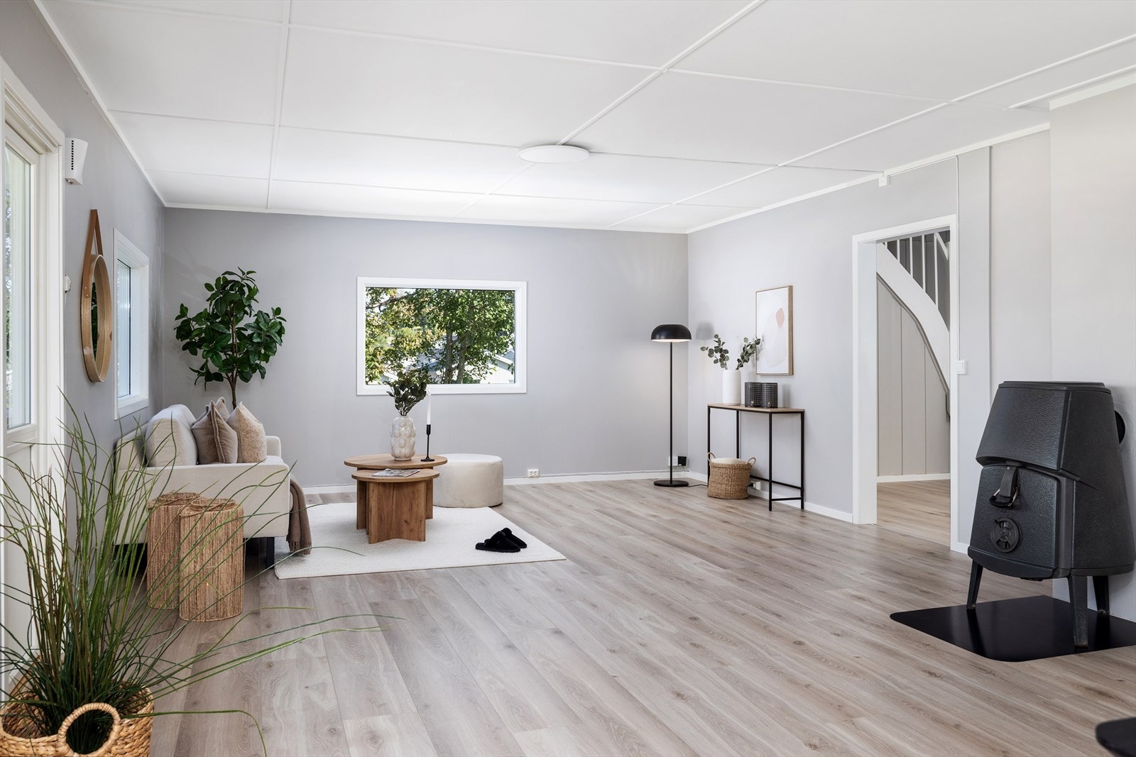 Praktisk vedovn som gir god varme! Galleribilde