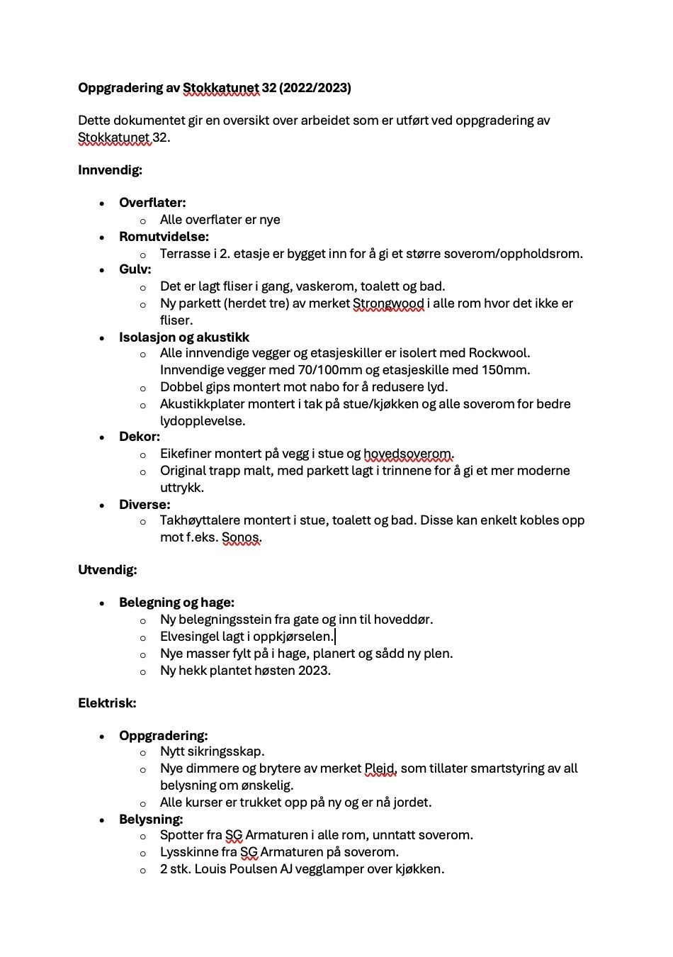 Oppgraderinger. Galleribilde