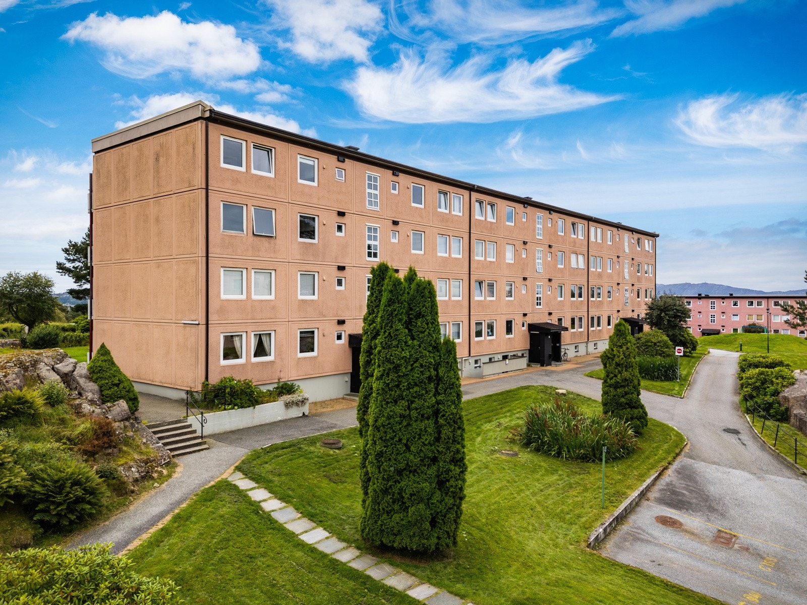 Borettslaget har gjennomgått rørfornying, ventilasjon og badrehabilitering i 2018. Galleribilde
