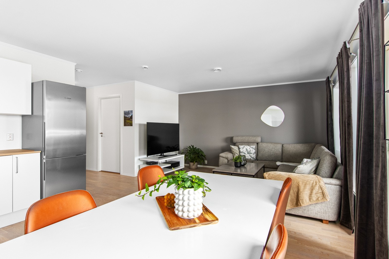 Kjøkken / stue er til sammen 29 kvm. Galleribilde