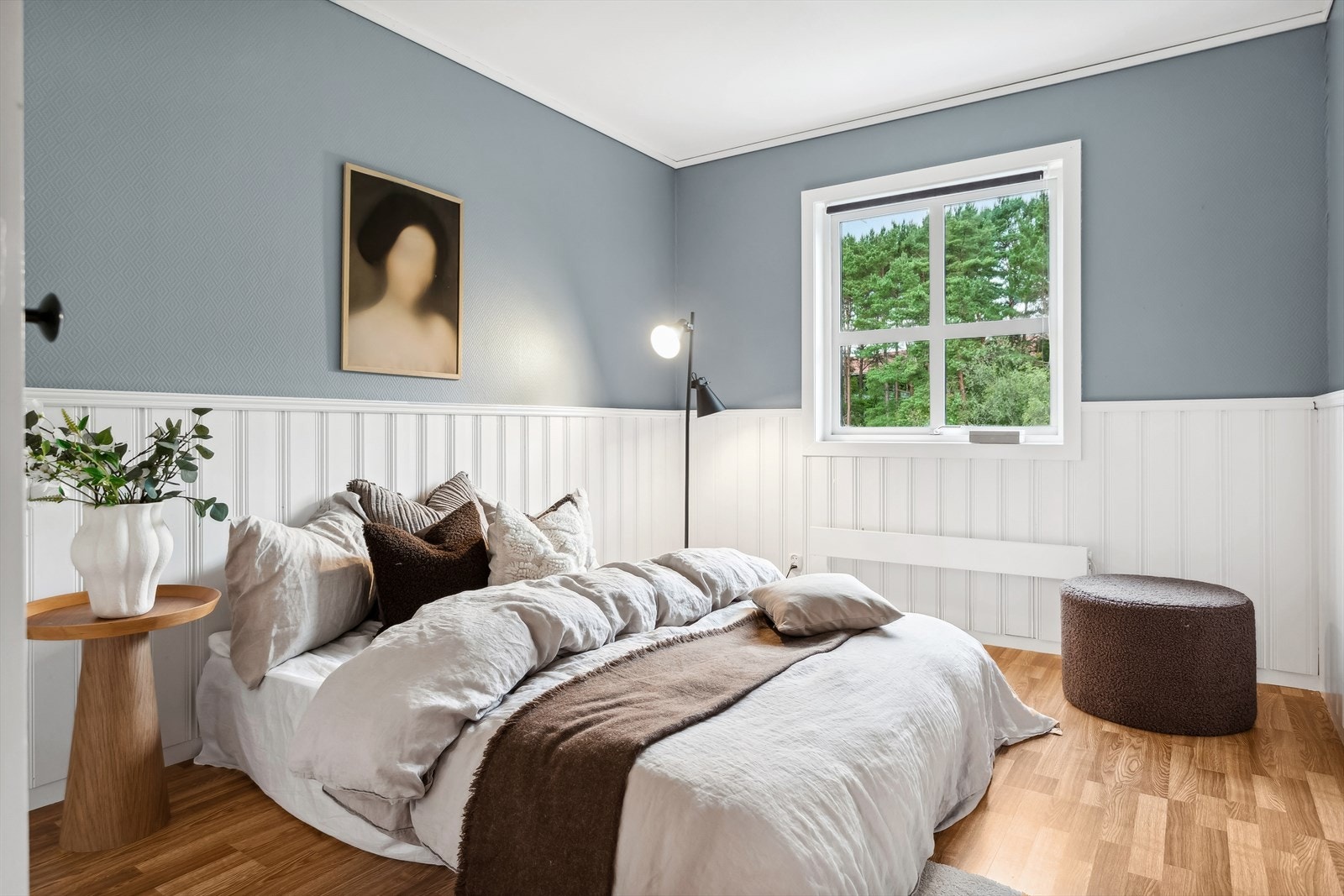 Hovedsoverommet er på 12,4 m² Galleribilde