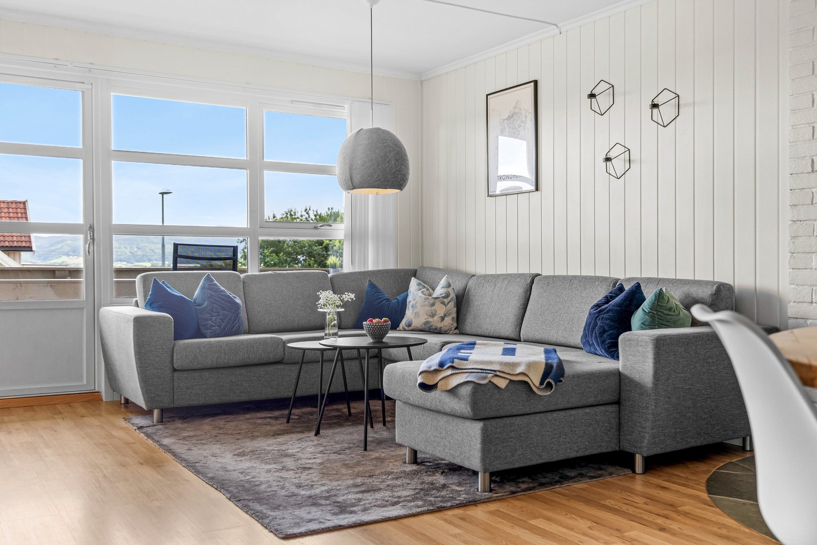 Taket ble nylig skiftet i regi av borettslaget. Galleribilde