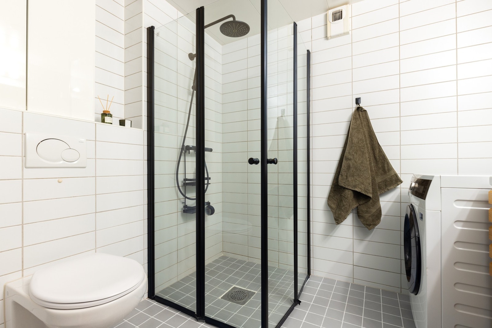 Det er i tillegg opplegg for vaskemaskin. Galleribilde