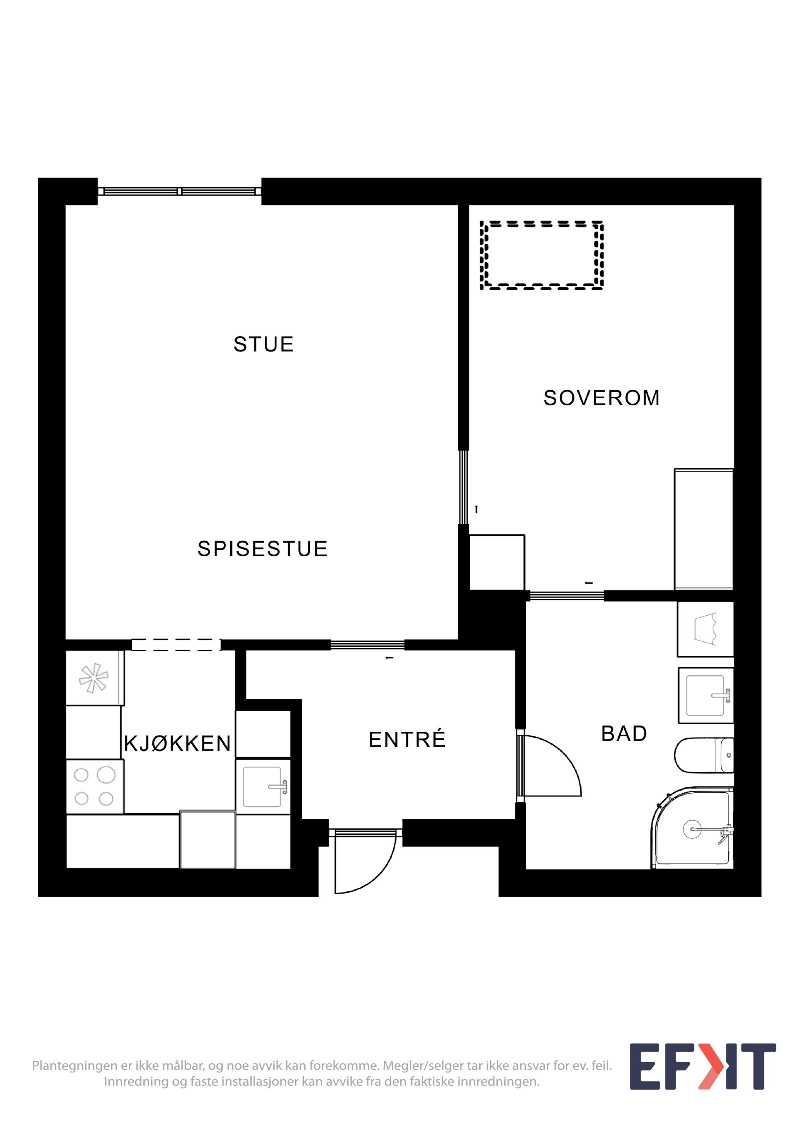 2dplan og 1 Galleribilde