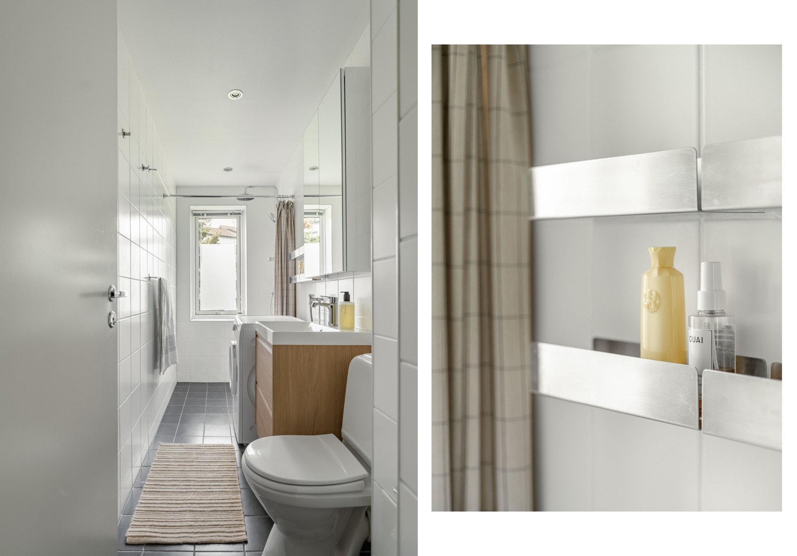 Badet ble pusset opp i regi av borettslaget i 2006. I 2024 ble servantskap, servant og takdusj skiftet ut. Galleribilde