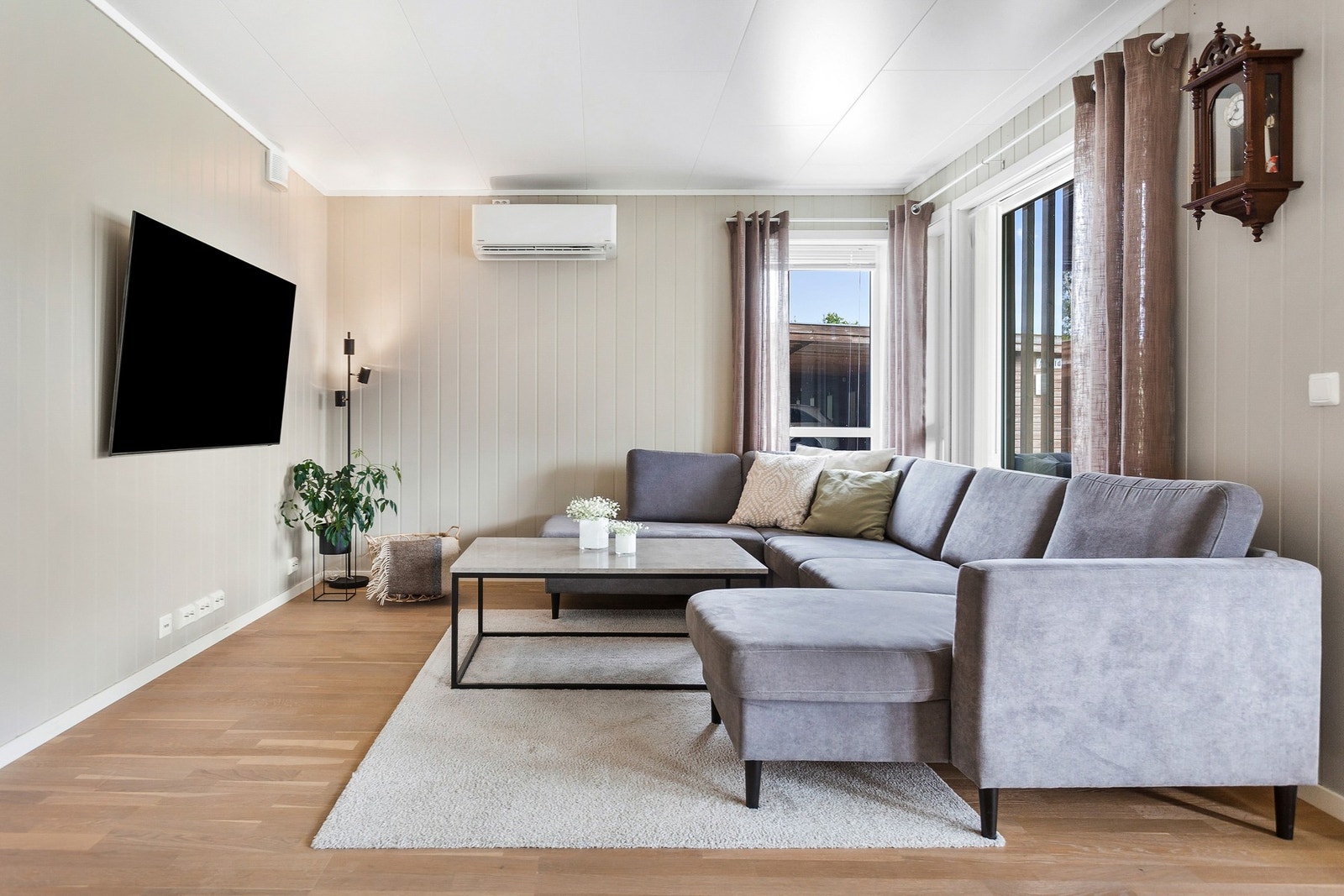 Lun og fin sone for sofagruppe Galleribilde