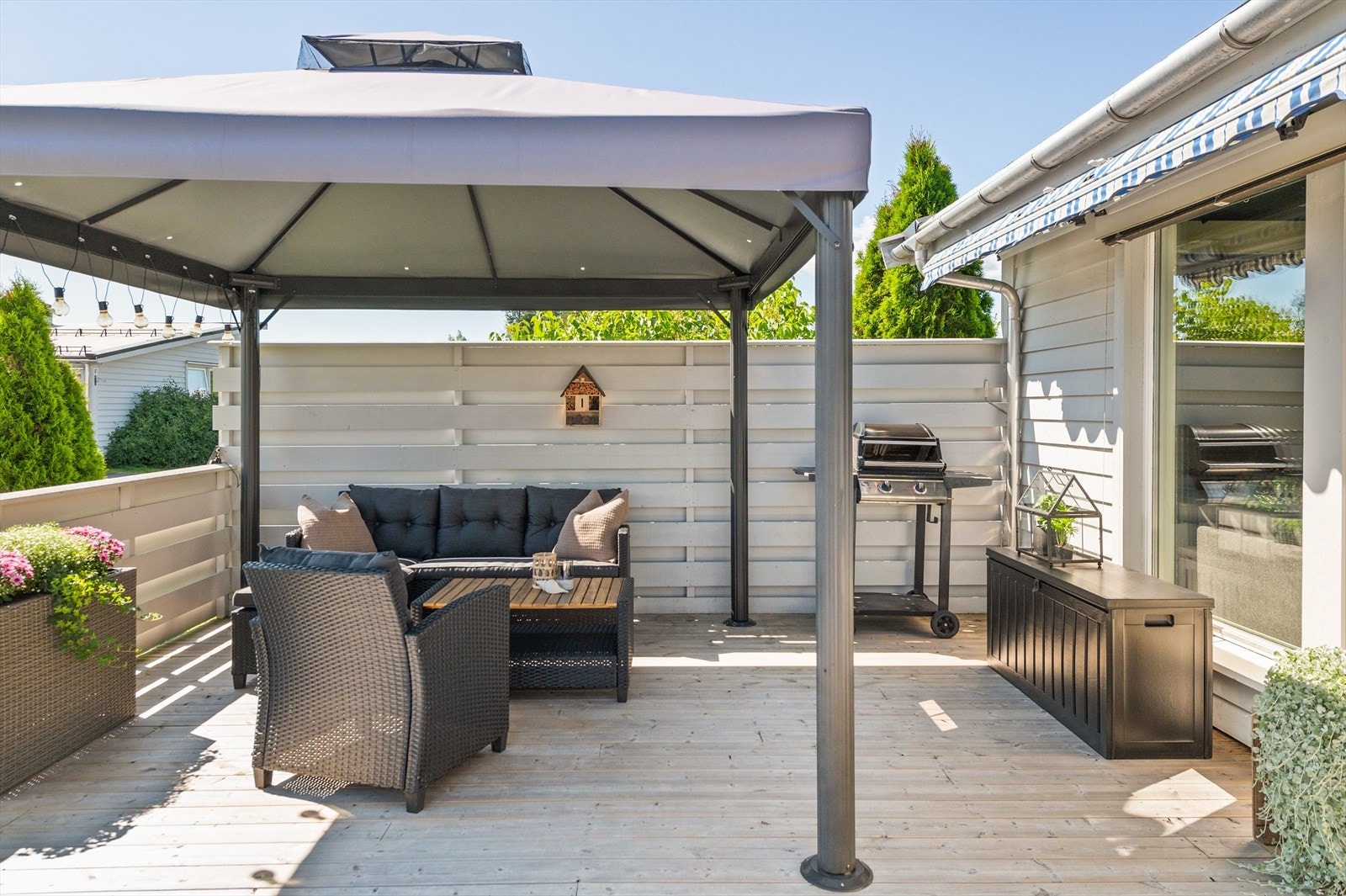 Den gode størrelsen gir plass til ulike sittegrupper etter eget ønske og behov. Galleribilde