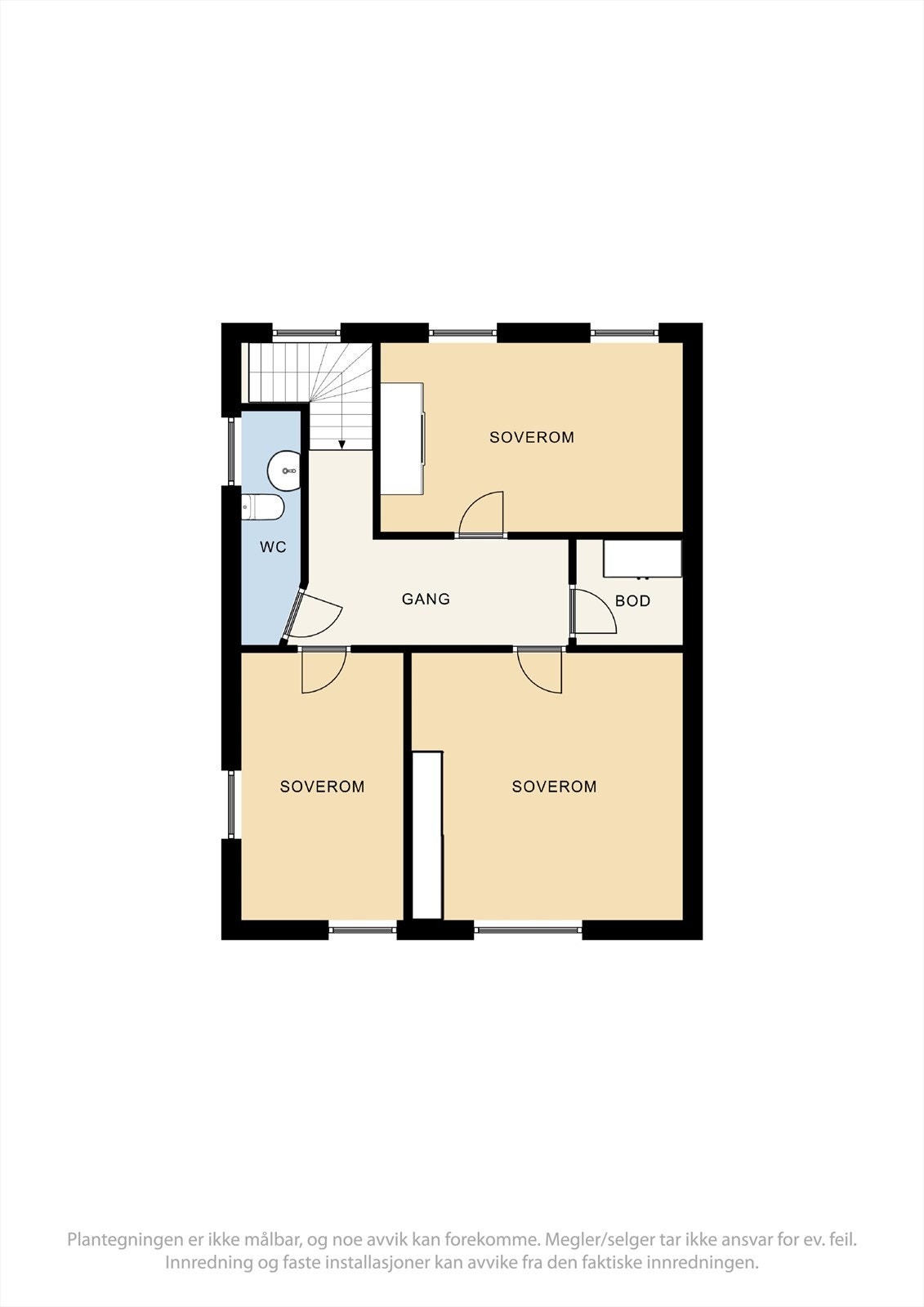 Plantegning 2. etasje. Galleribilde