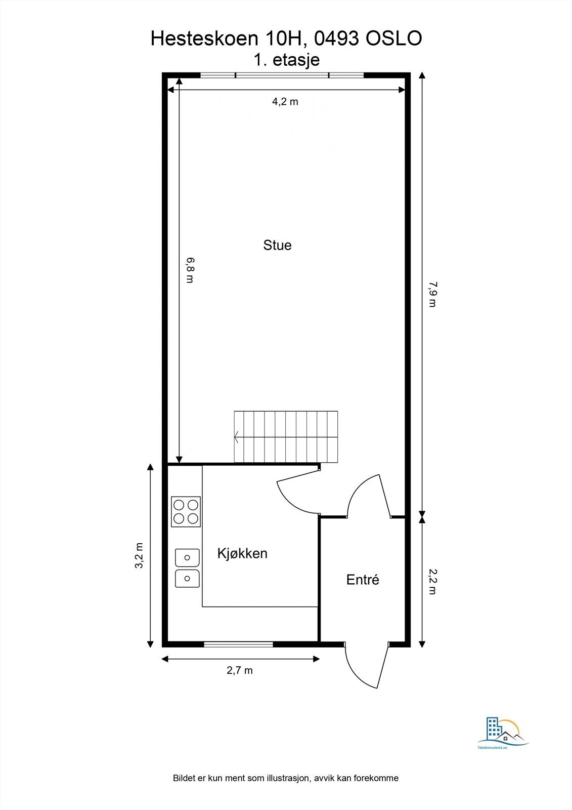 - Plantegning til orientering - Galleribilde