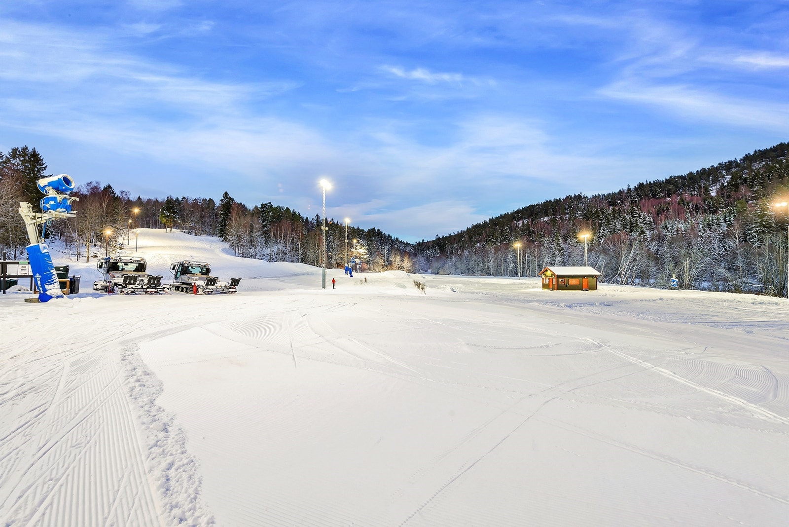 Skianlegget ved Skullerudstua Galleribilde