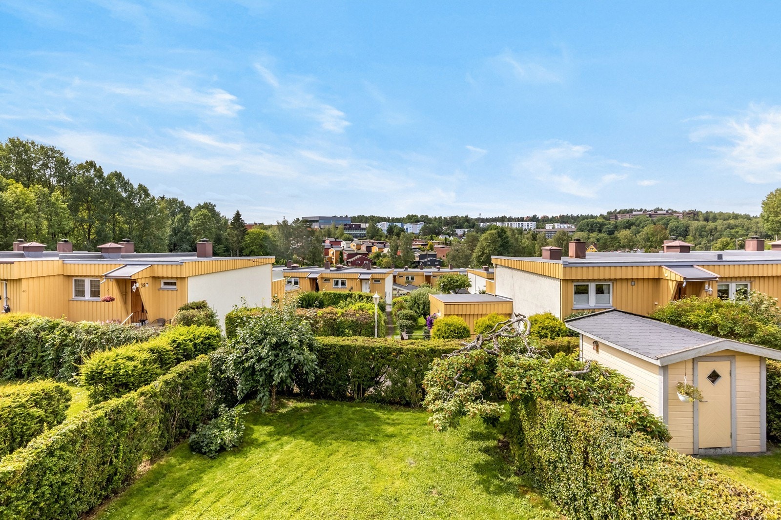 Utsyn fra veranda Galleribilde