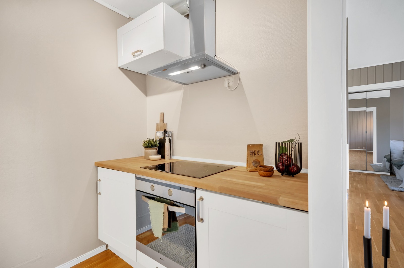 Flott kjøkken med tildelt TG 1 på samtlige punkter av byggesakkyndig. Galleribilde