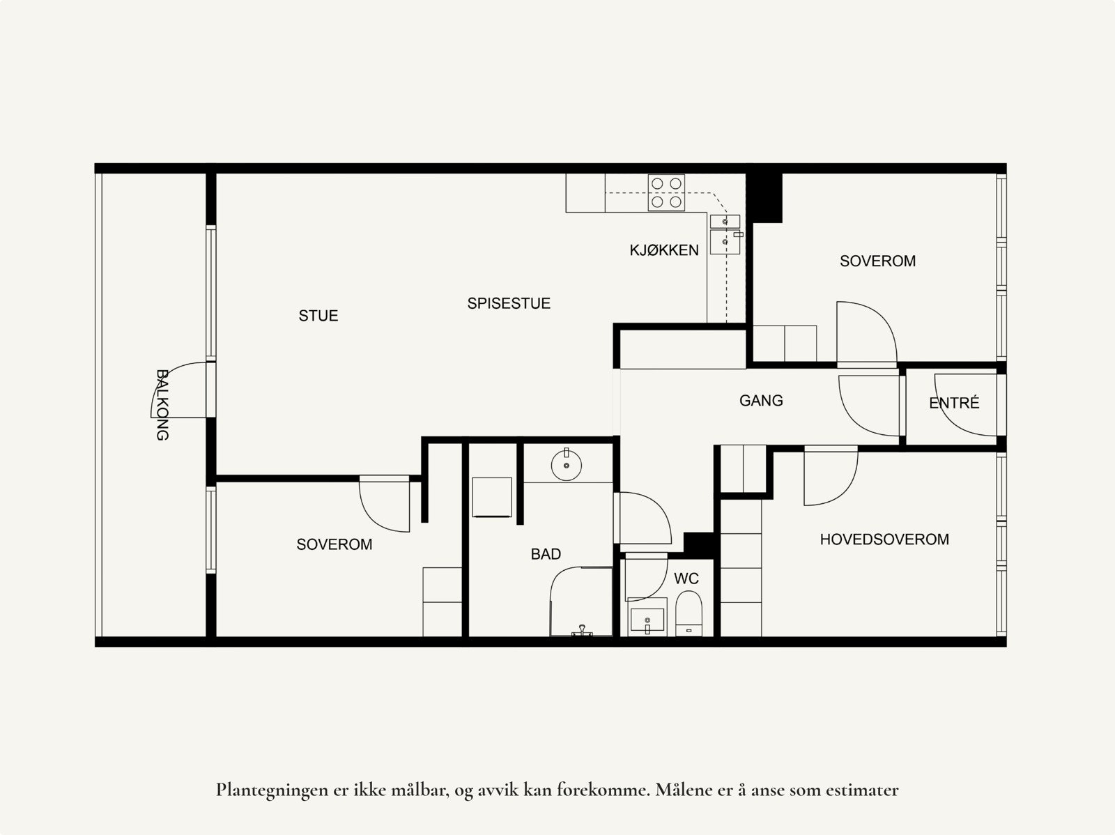 Plantegning. Galleribilde