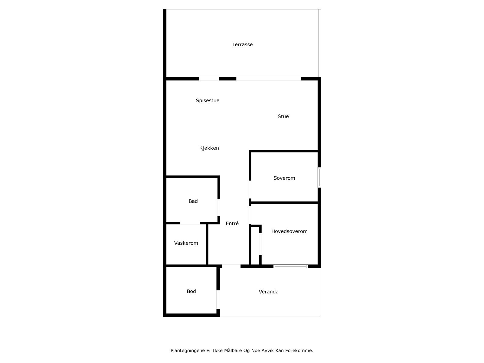 Plantegning Galleribilde