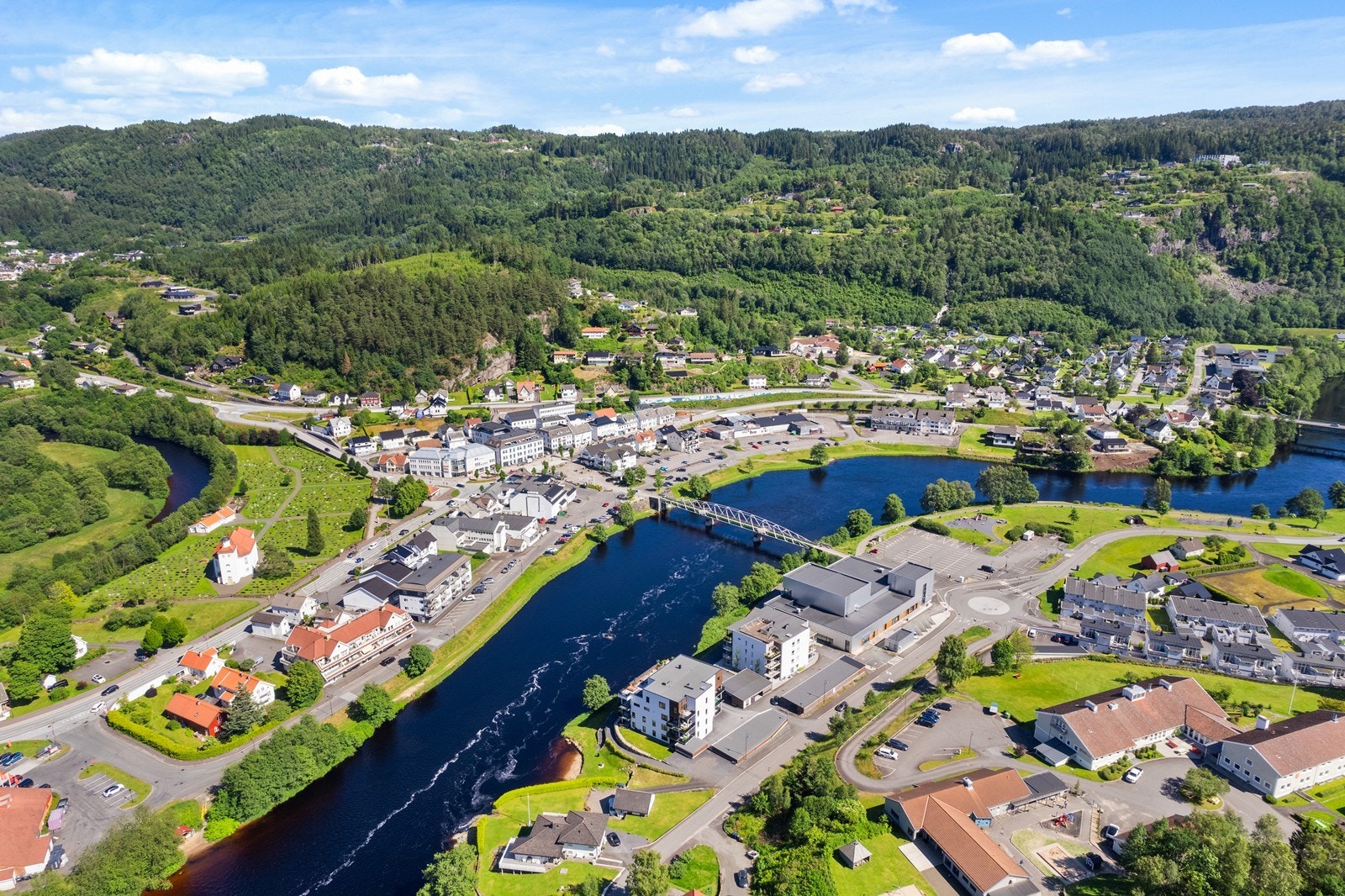 Her har du gåavstand til det meste - barnehage, skole, sentrum ++ Galleribilde