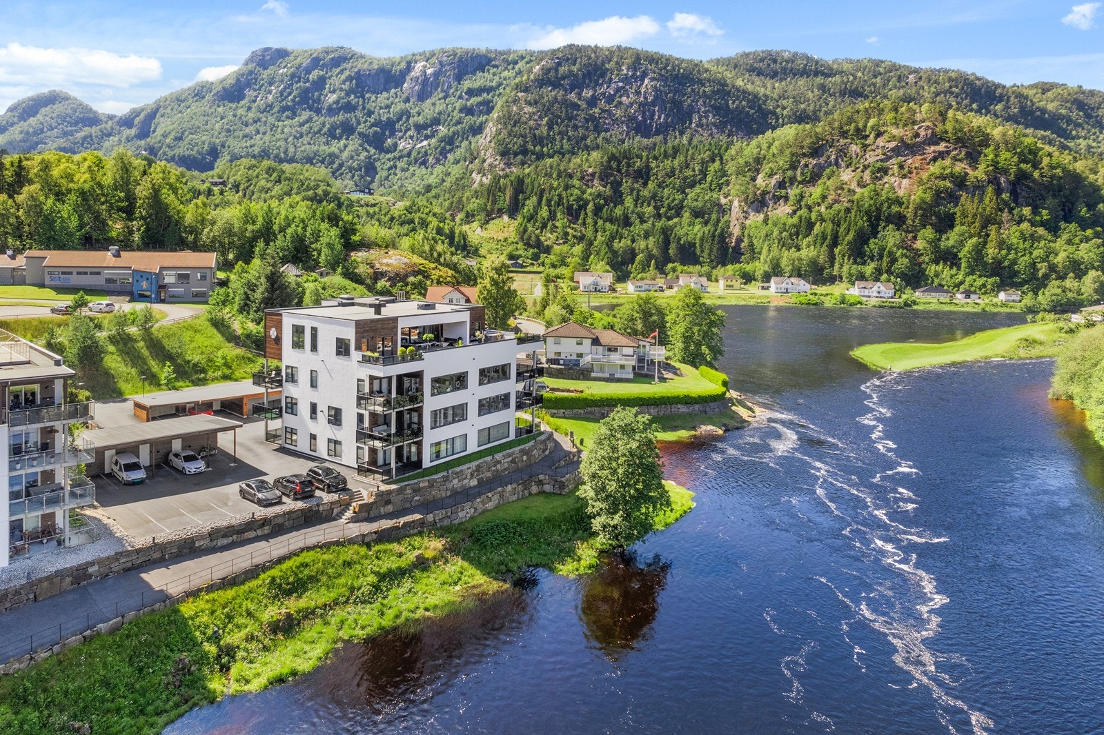 Leiligheten ligger i populært og attraktivt bygg like ved sentrum Galleribilde