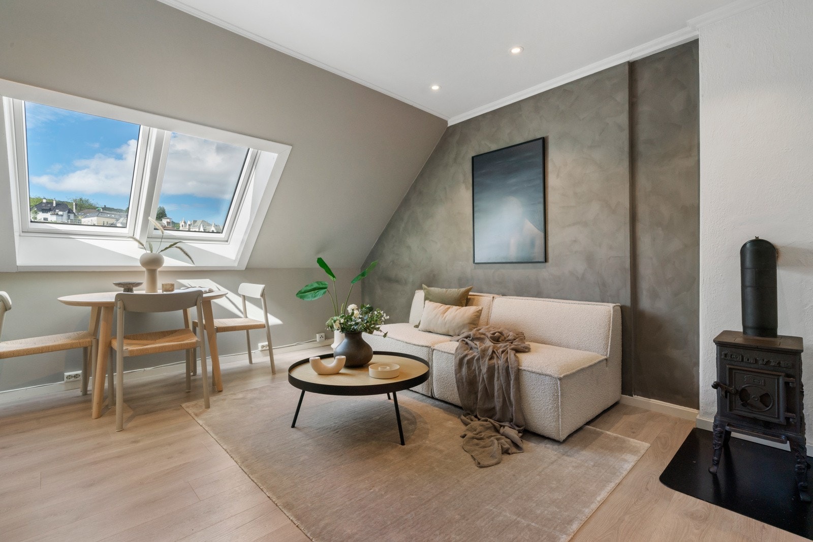 Leiligheten ble betydelig oppgradert i 2019. Galleribilde