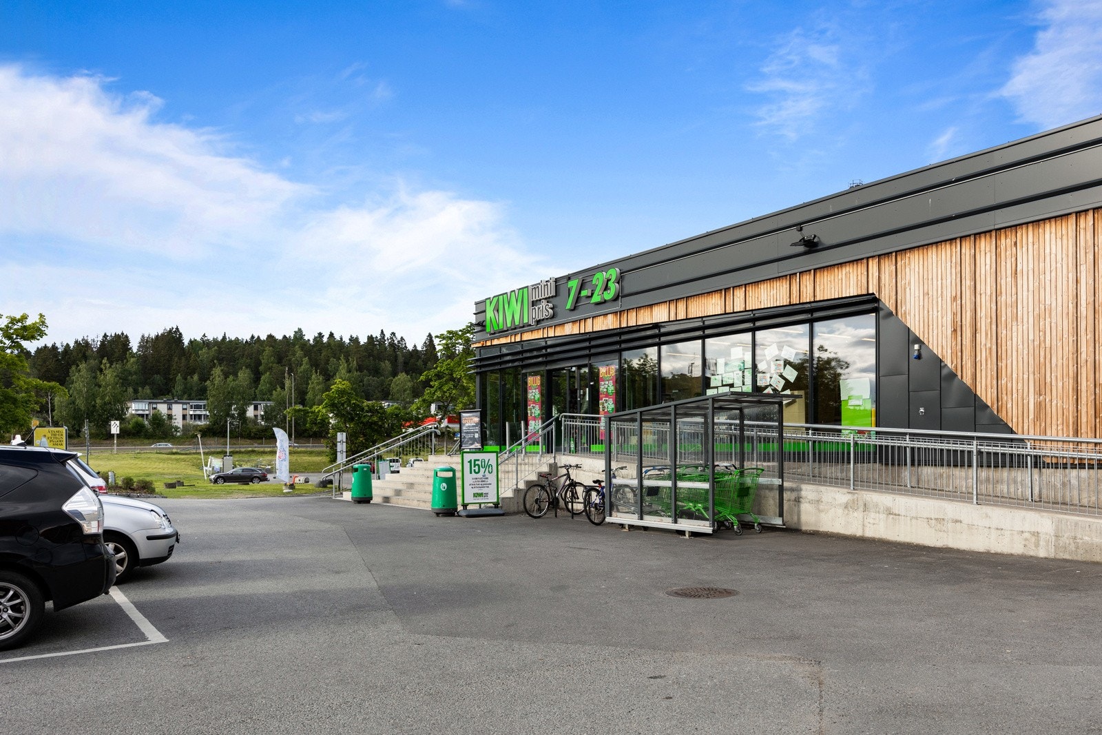 Innen kort rekkevidde finner du matbutikker som dekker dine daglige behov Galleribilde