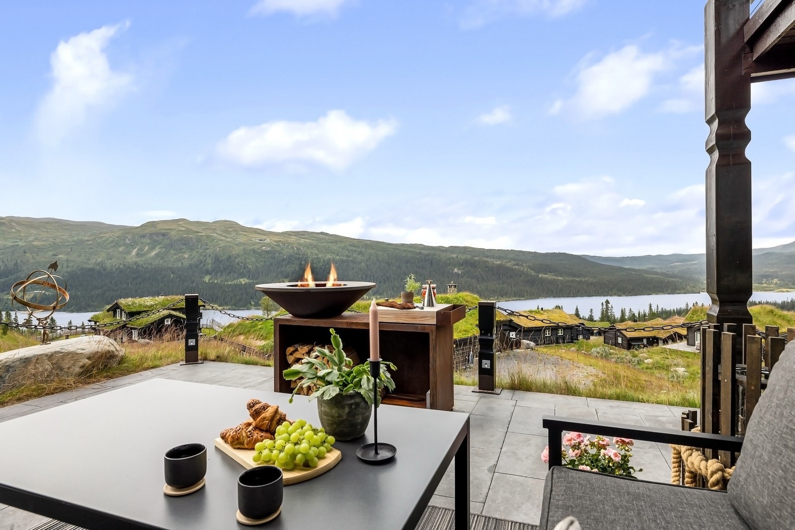 Har kan de fleste sitte lenge, en plass som lett kan bli en favorittplass. Galleribilde