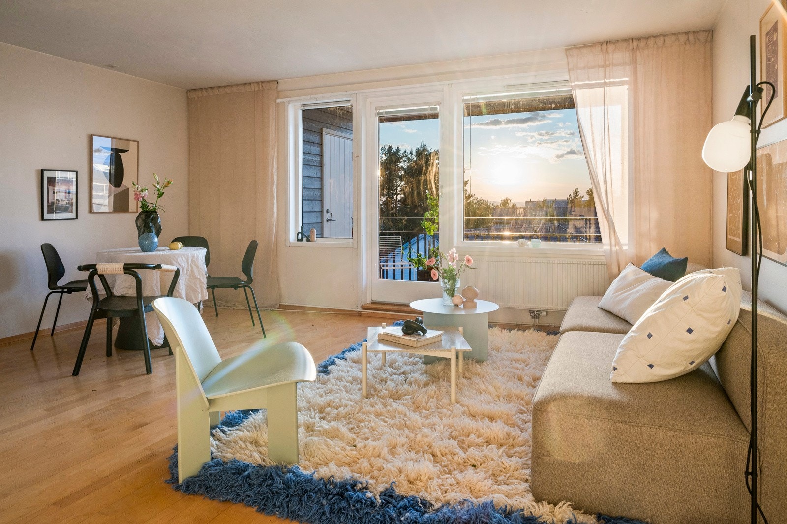 Nydelig utsikt fra stuen. Galleribilde