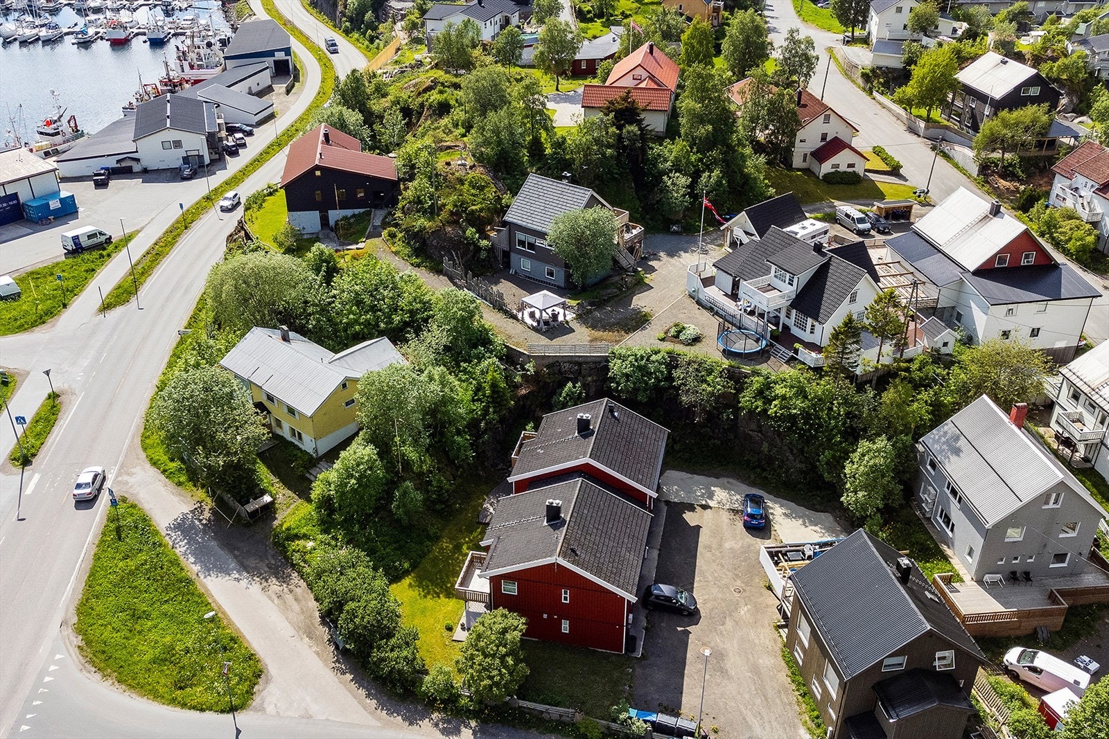 Sameiet sett ovenfra Galleribilde