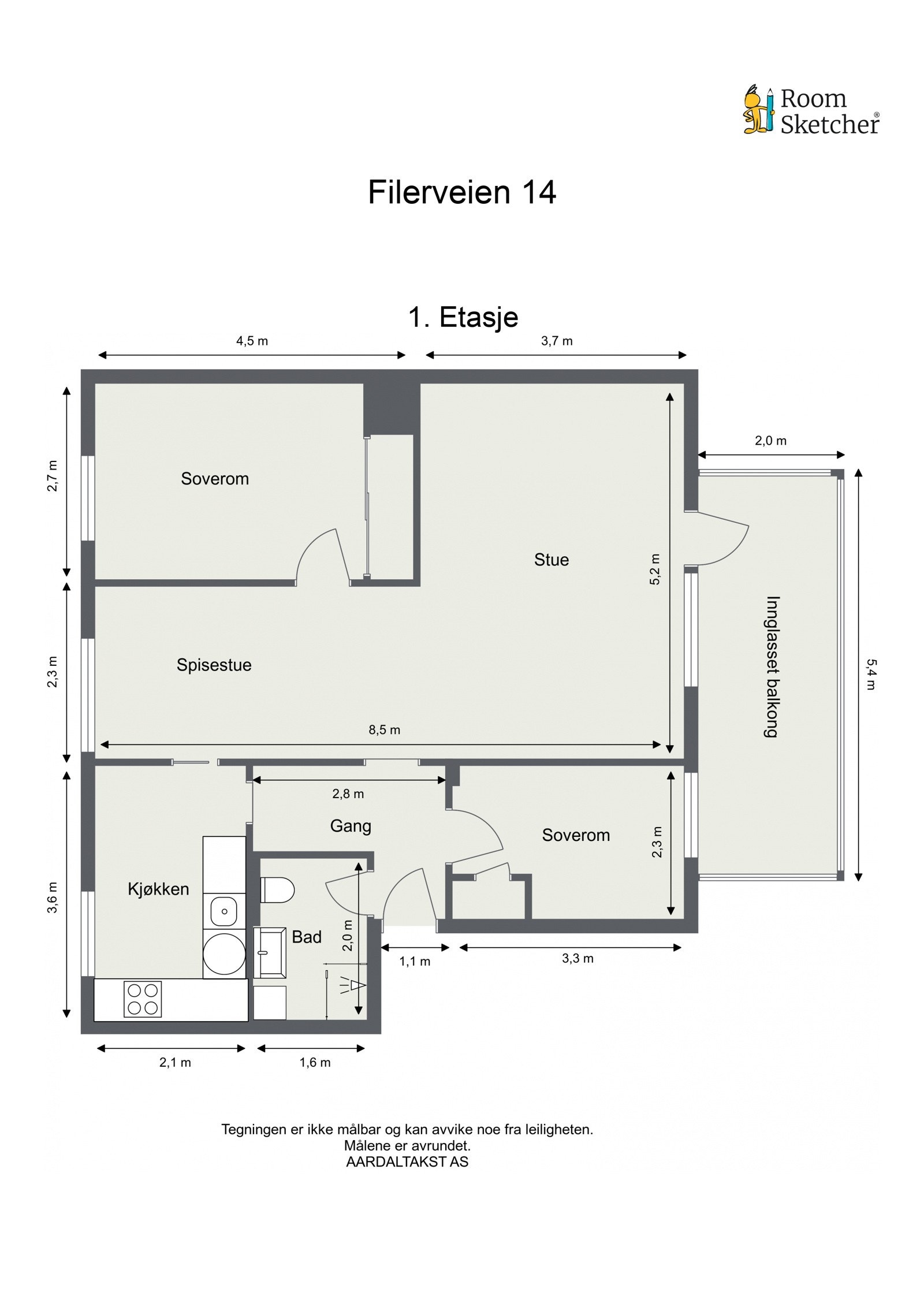 Planskisse. Galleribilde