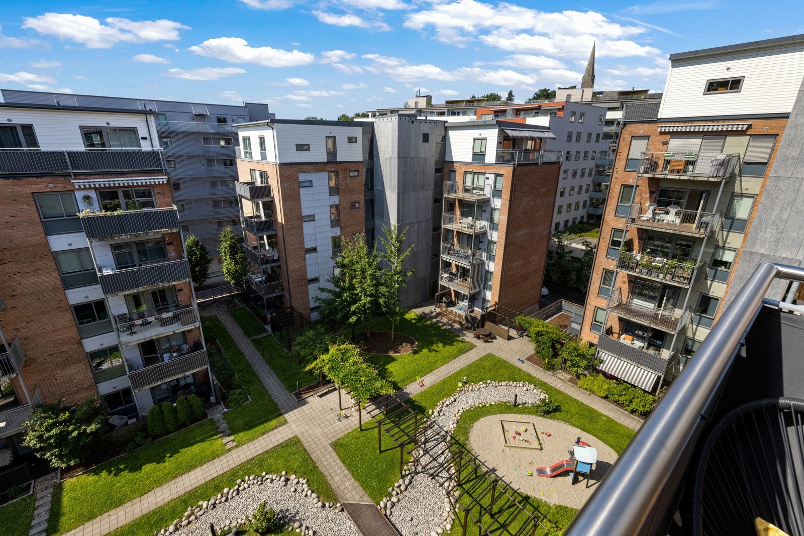 Flotte utsiktsforhold over nærområdet. Galleribilde