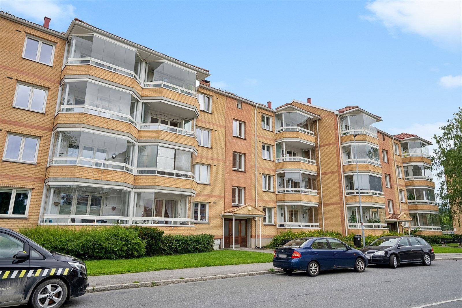 Christoffer Hellums vei ligger i hyggelige omgivelser. Tilbaketrukket, men likevel sentralt. Galleribilde