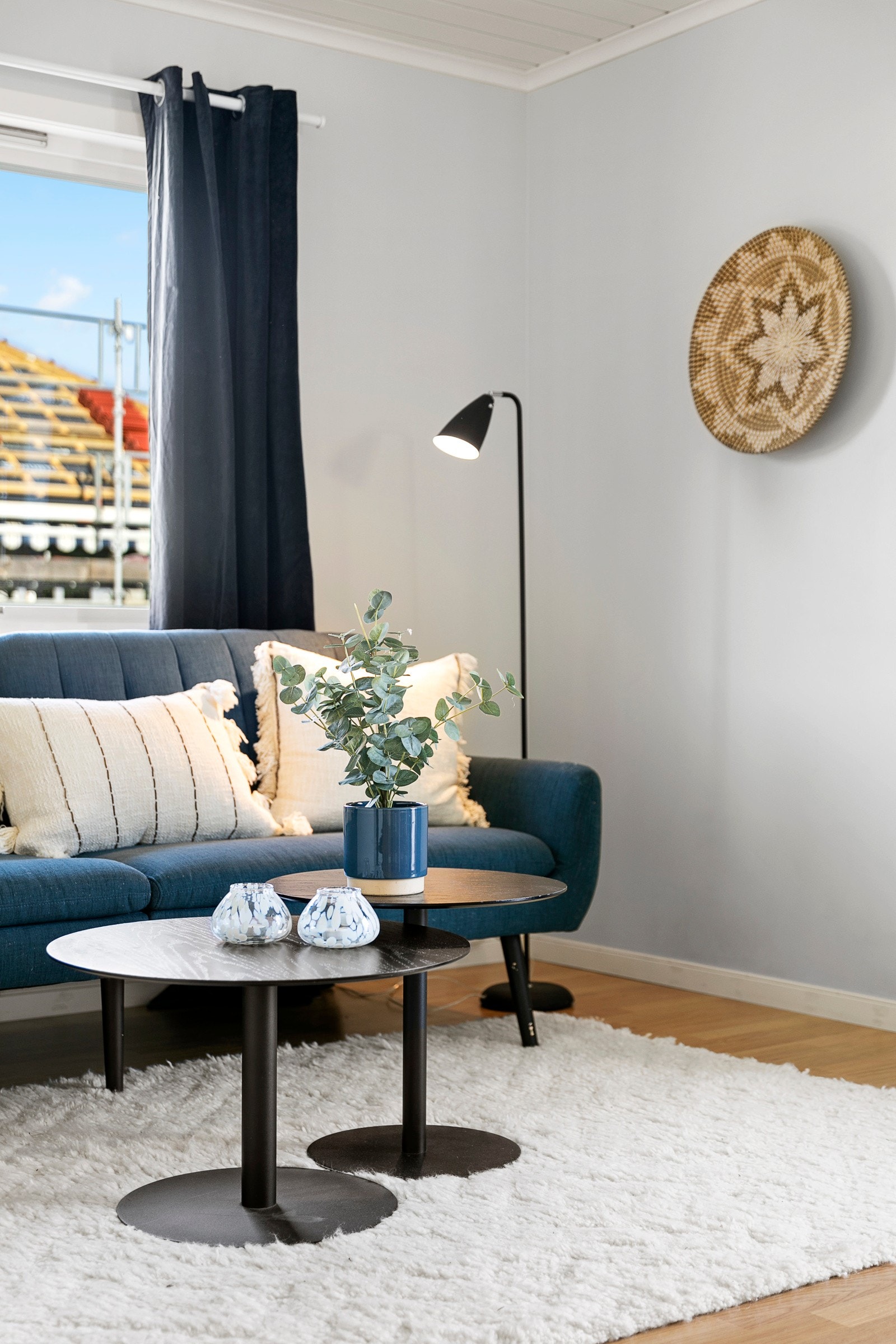 Man kan fint etablere en sovealkove i stuen. Galleribilde