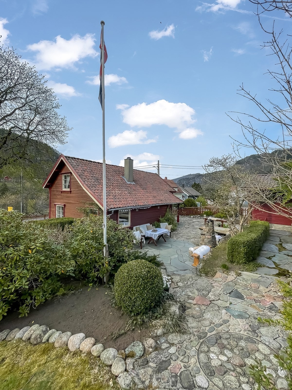 Koselig opparbeidet uteområde! Galleribilde