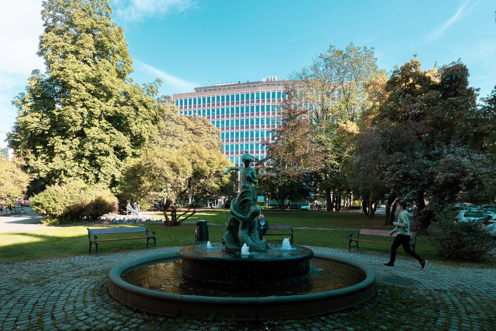 Skillebekkparken. Galleribilde