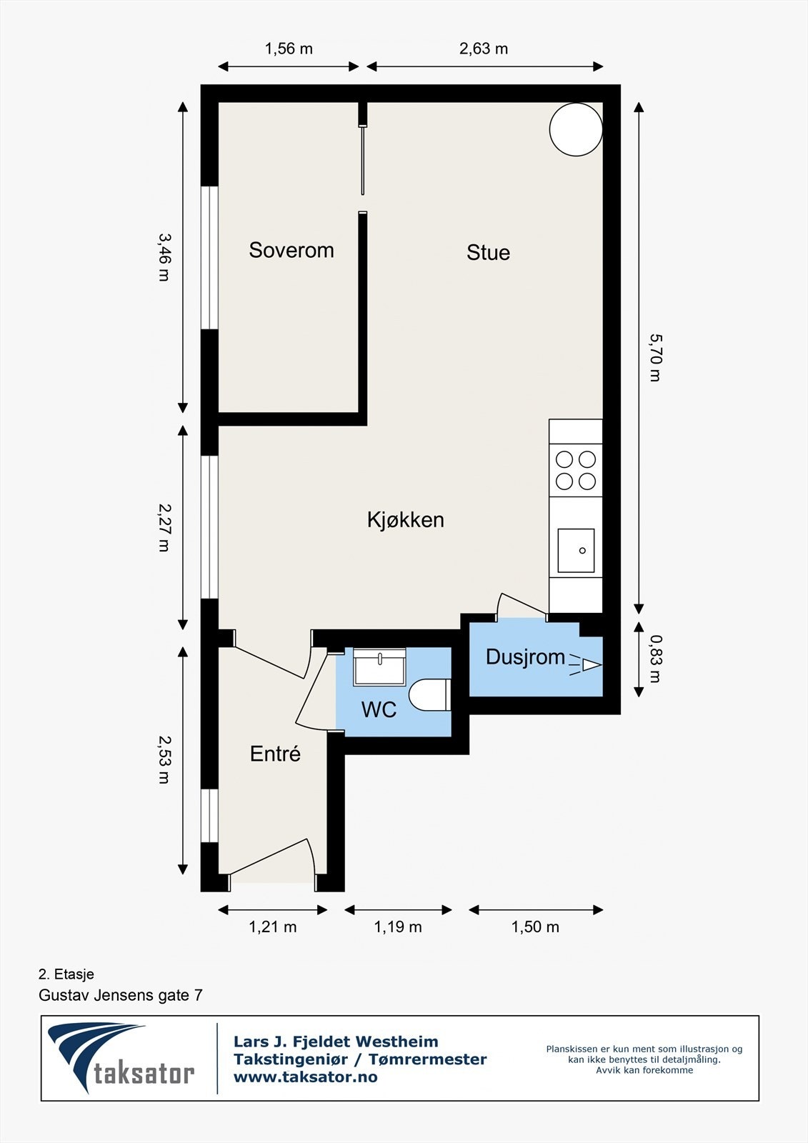 Plantegning 2. Etasje. Galleribilde