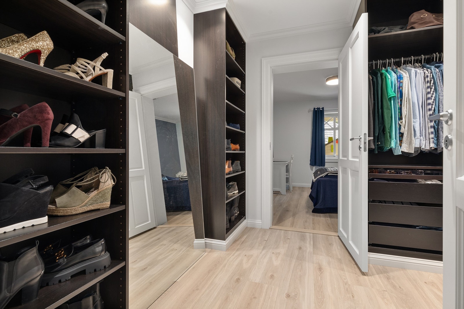 Flott garderobeløsning Galleribilde