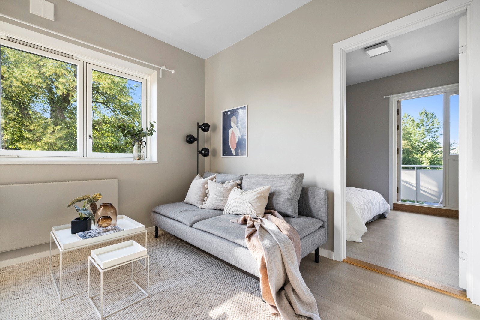 Boligen er pusset opp i 2022 og fremstår som meget tidsriktig og innbydende. Galleribilde