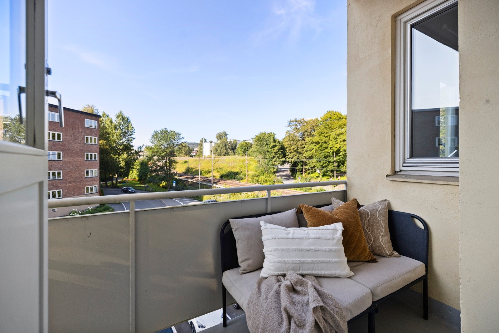 Hovedsoverommet har tilgang til egen balkong Galleribilde