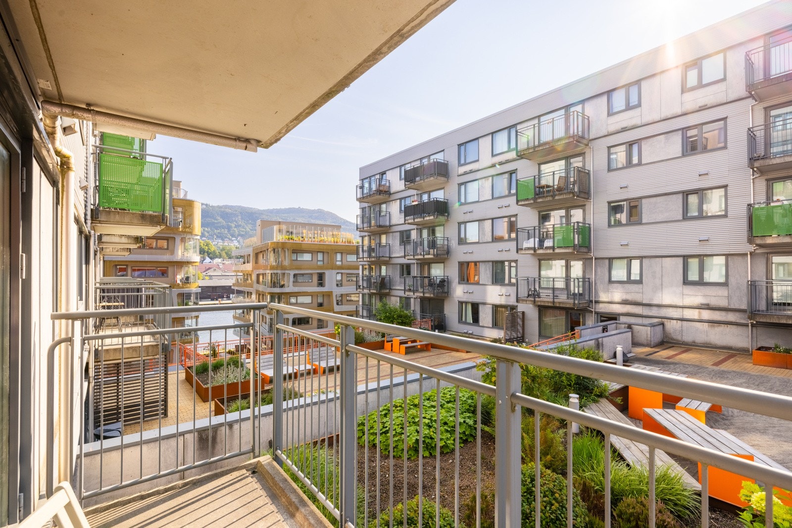 Utsikt over nærområdet. Galleribilde