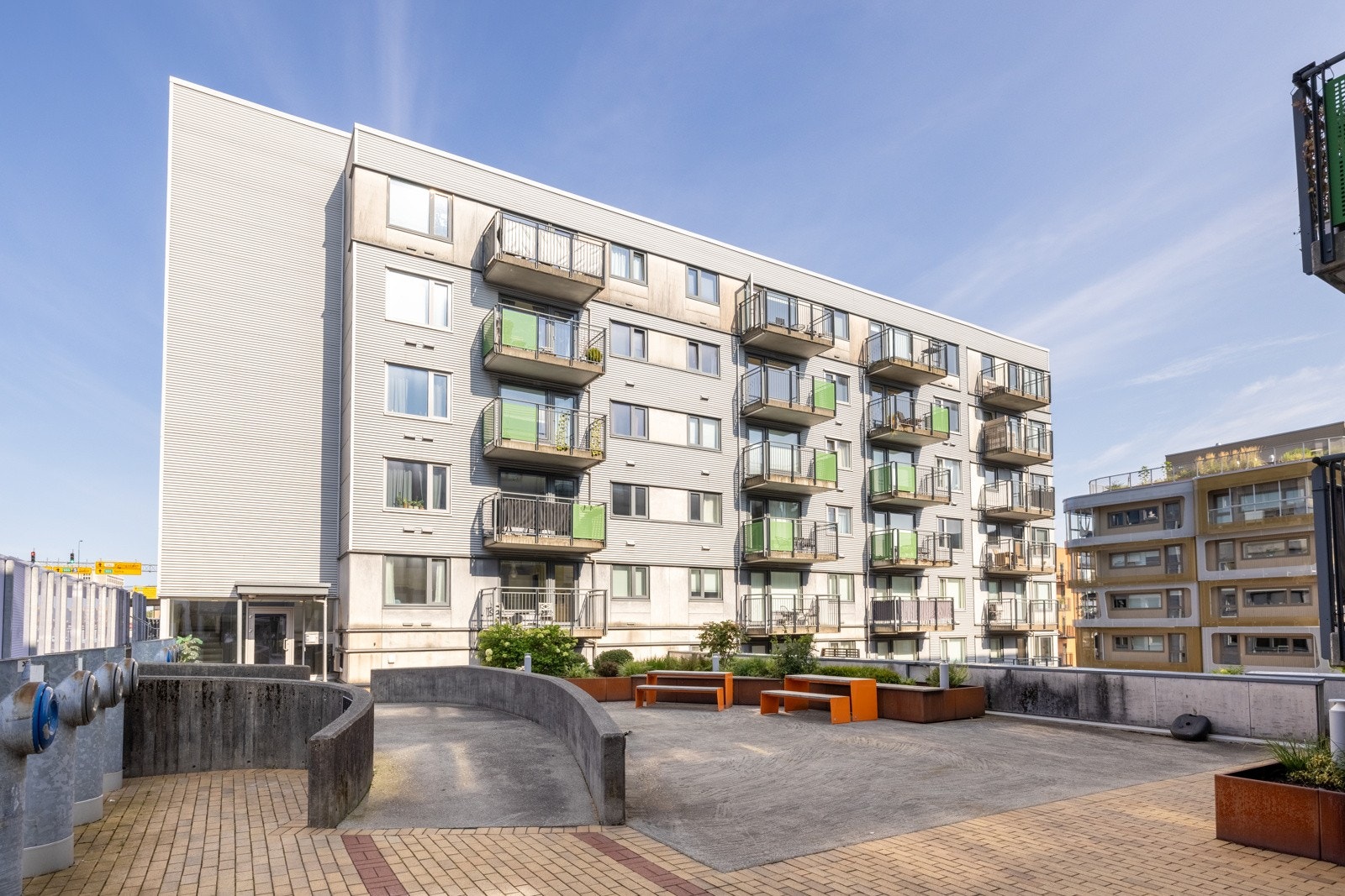 Borettslaget består av 136 andeler. Galleribilde