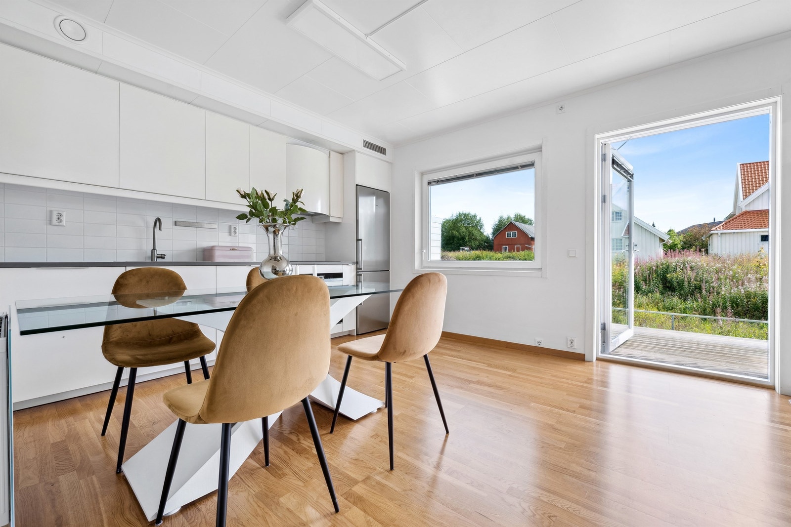 En hyggelig spiseplass Galleribilde