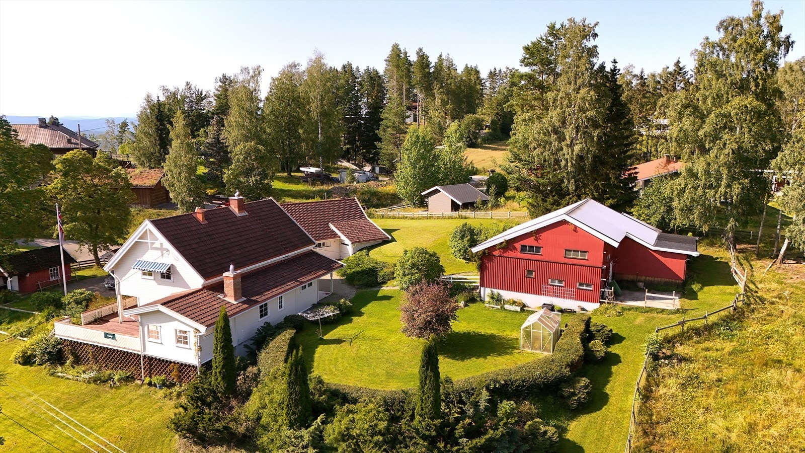 Et koselig gårdstun! Galleribilde