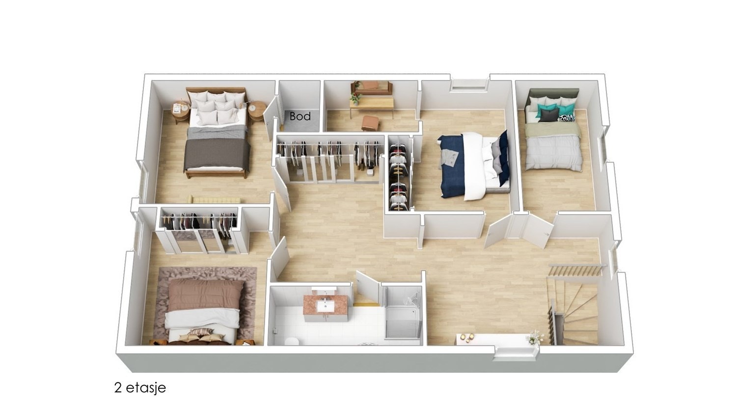 - Plantegning 2. etasje - Galleribilde