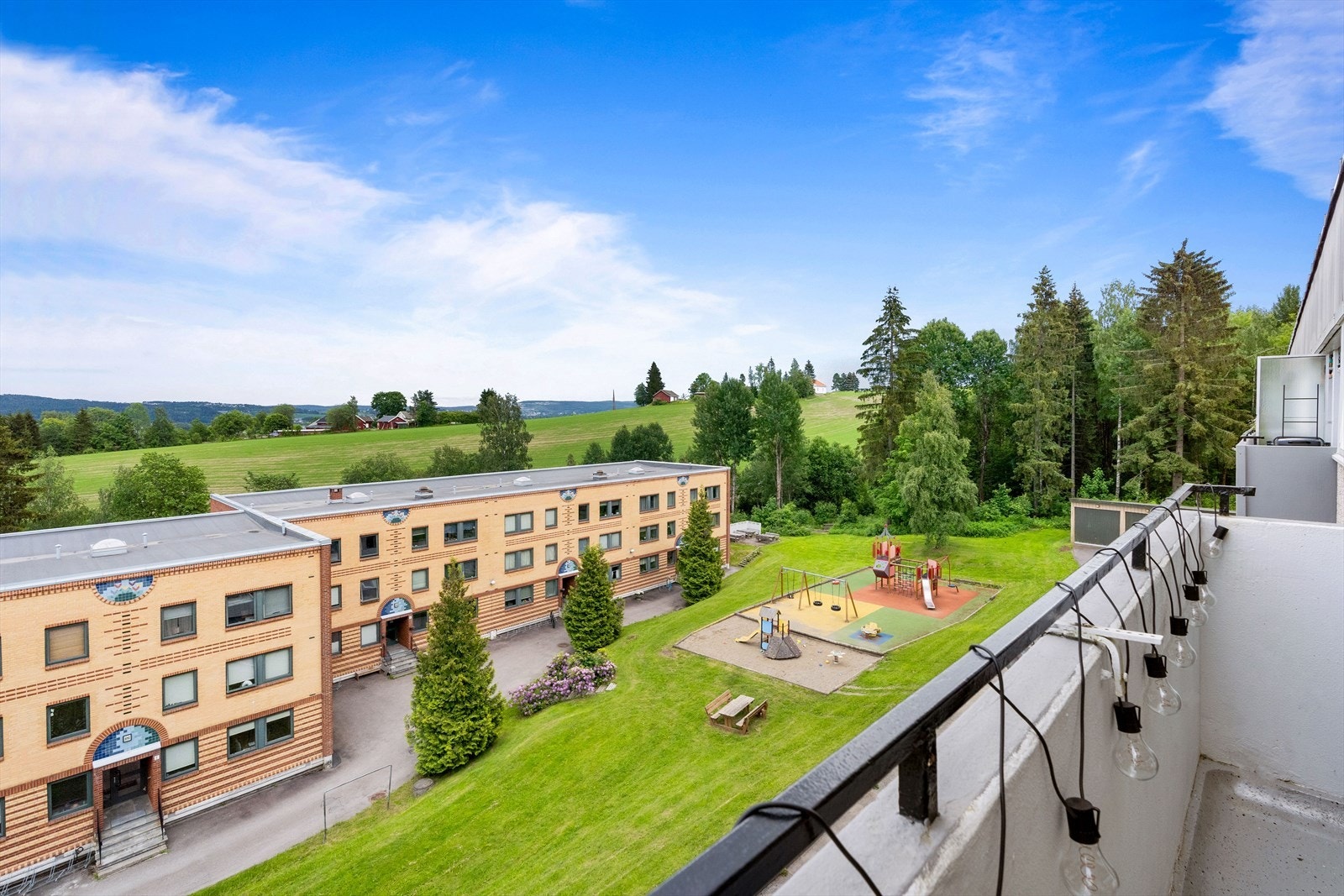 Utsikt over fellesområdene. Galleribilde