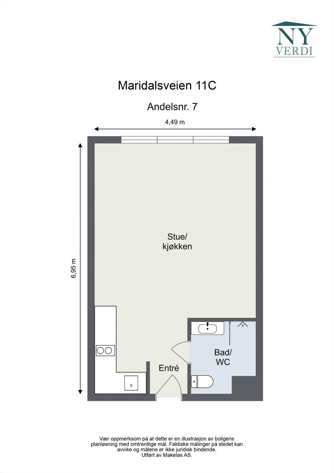 Plantegning. Galleribilde