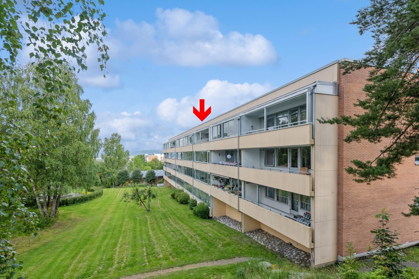 Fint beliggende i 4. etasje Galleribilde
