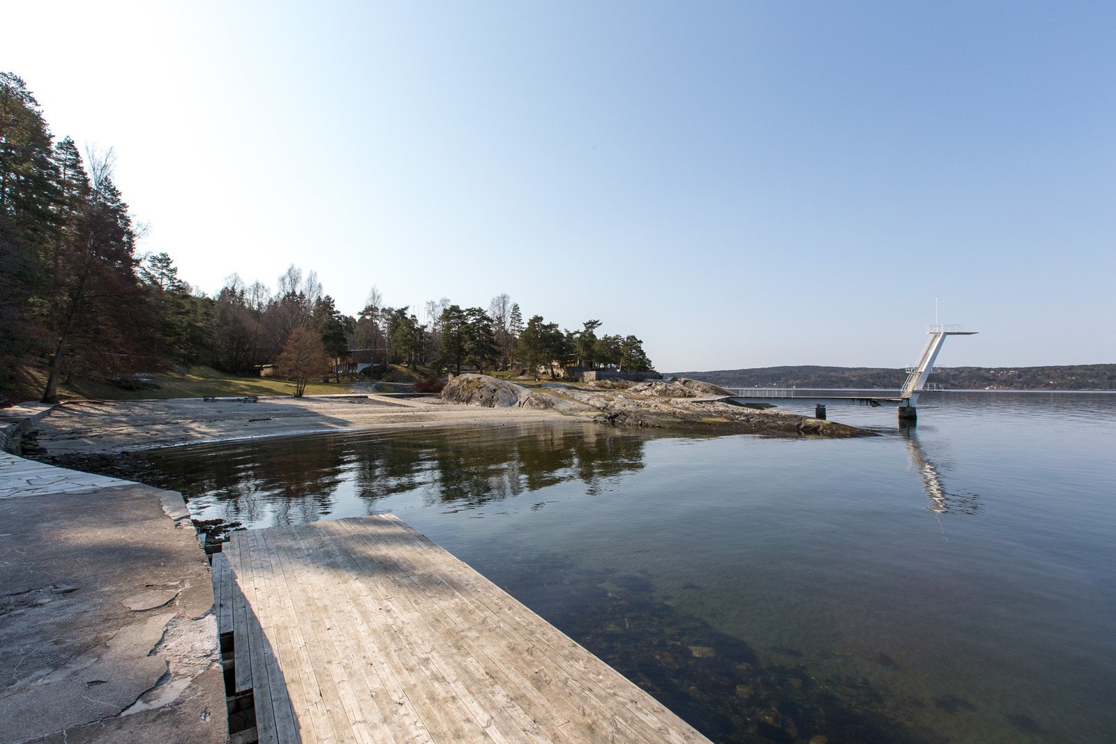 Kort reisevei til badeplasser og rekreasjonsområder. Galleribilde