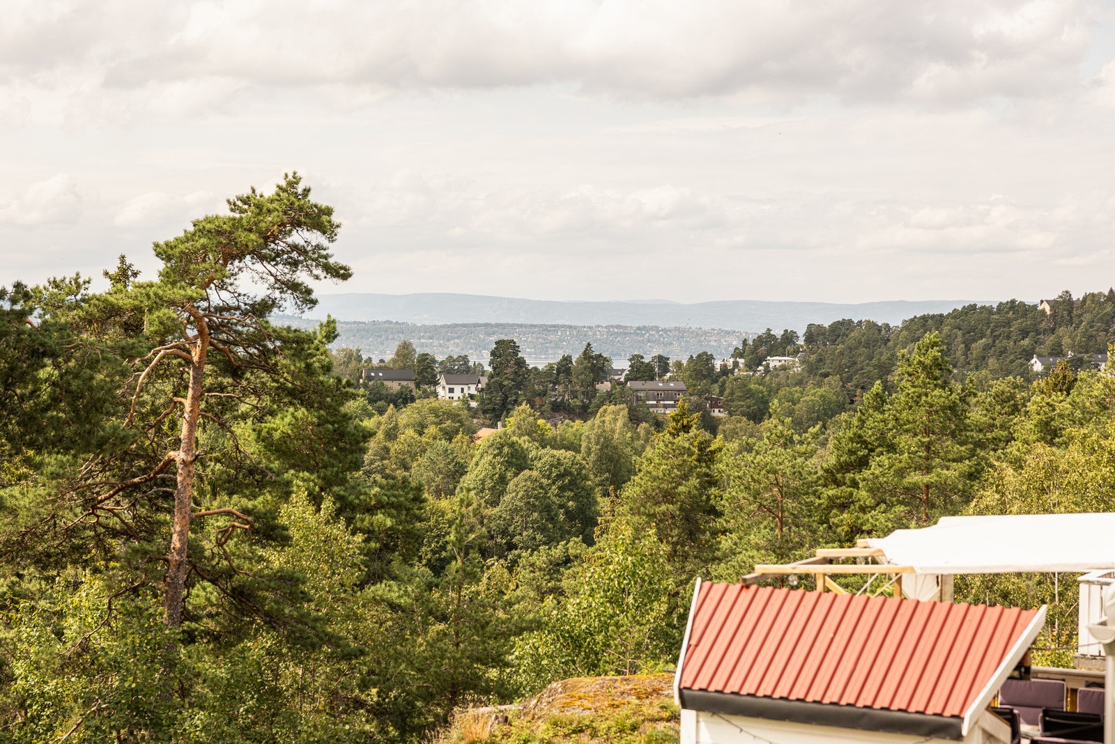 Et herlig utsiktbilde gjennom året. Galleribilde